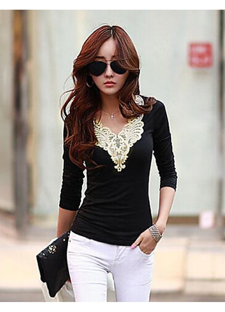 Women's Slim V-Neck T-Shirt