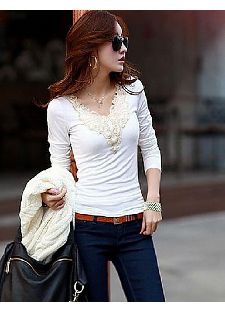 Women's Slim V-Neck T-Shirt